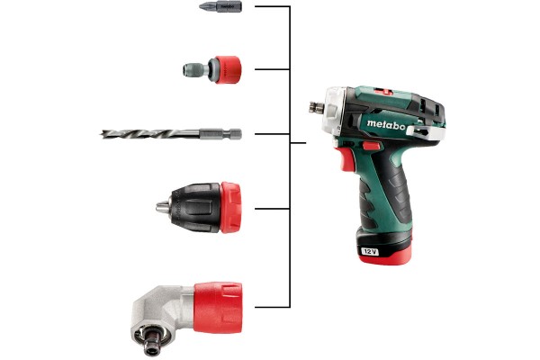 Акумуляторний дриль-шурупокрут Metabo PowerMaxx BS Quick Basic (600156500) фото 5