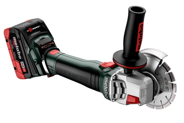 Акумуляторна болгарка Metabo WB 18 LT BL 11-125 Quick 2х5.5 Аг (613054660) фото 2