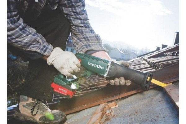 Акумуляторна шабельна пила Metabo ASE 18 LTX + 2 АКБ Аг із ЗП в кейсі METABOX 145 L (602269610) фото 3