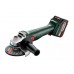 Акумуляторна кутова шліфувальна машина Metabo W 18 L 9-125 + 2 АКБ 4 Агод з ЗП і кейсом METABOX 165 L (602247510)