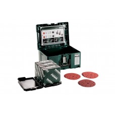 Набор шлифовальной бумаги на липучке Metabo Metaloc Multi-hole 150 мм, 150 шт (626756000)