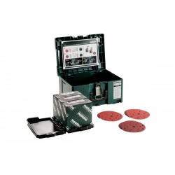 Набор шлифовальной бумаги на липучке Metabo Metaloc Multi-hole 150 мм, 150 шт (626756000)