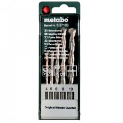 Набор сверл по бетону Metabo 5 штук (627180000)