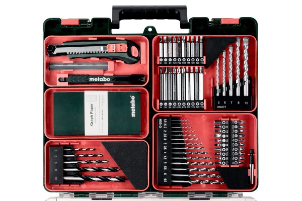 Акумуляторний дриль-шурупокрут Metabo PowerMaxx SB 12 SET (601076870) фото 1