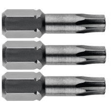 Биты Metabo Torx TX15/20/20х25мм, 3шт  (628539000)