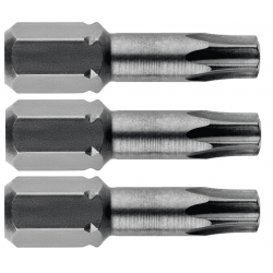 Биты Metabo Torx TX15/20/20х25мм, 3шт  (628539000)