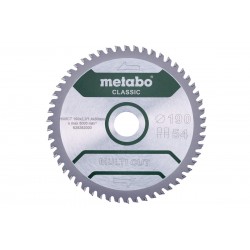 Диск пиляльний METABO «MULTI CUT - CLASSIC», 190X30 Z54 FZ/TZ 5° (628282000)