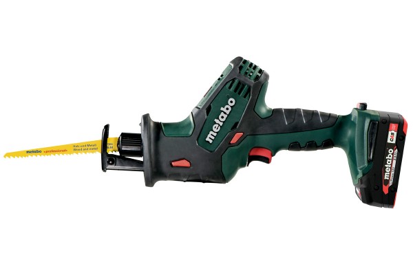 Акумуляторна шабельна пилка Metabo SSE 18 LTX COMPACT каркас (602266890) фото 1