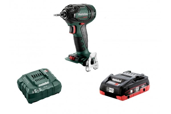 Акумуляторний ударний гвинтокрут Metabo SSD 18 LTX 200 BL 1х4 Aг (UA602396890)  фото 