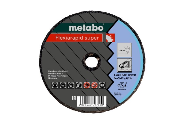 Отрезной диск FLEXIAMANT SUPER 76x1,1x6,0 (630195000)  фото 