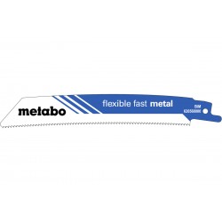 Сабельное полотно по металлу Metabo Flexible Fast Metal, 150*0,9 мм, 5 шт (626568000)