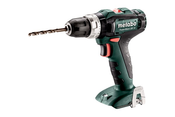 Акумуляторний ударний дриль-шурупокрут Metabo PowerMaxx SB 12 каркас в кейсі (601076840)  фото 