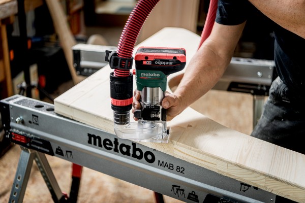 Акумуляторний кромковий фрезер Metabo FMV 18 LTX BL 8 каркас (601742850) фото 6
