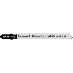 Лобзиковое полотно для пенополистирола Metabo Expert 74 мм T 113 A, 5 шт (623641000)
