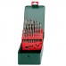 Набор сверл по металлу Metabo HSS-G Promotion 25 предметов (627154000)