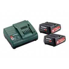 Комплект акумуляторних батарей Metabo Li-Power 12 В 2х2 Аг з зарядним пристроєм (685300000)