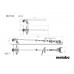 Насадка-мотокоса Metabo MA-FS 40 (601728850)