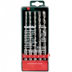 Набор буров Metabo SDS-Plus Classic 5 предметов (626243000)
