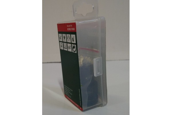 Переходник ударопрочный Metabo с 1/2" на 1/4", с фиксатором (628837000) фото 1