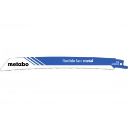 Сабельное полотно по металлу Metabo Flexible Fast Metal, 225*0,9 мм, 5 шт (626569000)