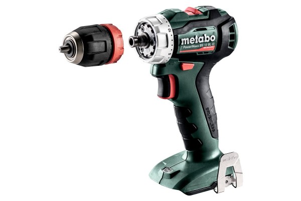 Акумуляторний дриль-шурупокрут Metabo PowerMaxx ВS 12 BL Quick каркас в кейсі (601039840) фото 1