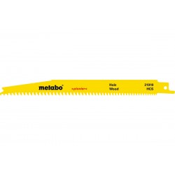 Сабельное полотно по дереву Metabo Professional 200 мм, S 2345 X, 2 шт (631910000)
