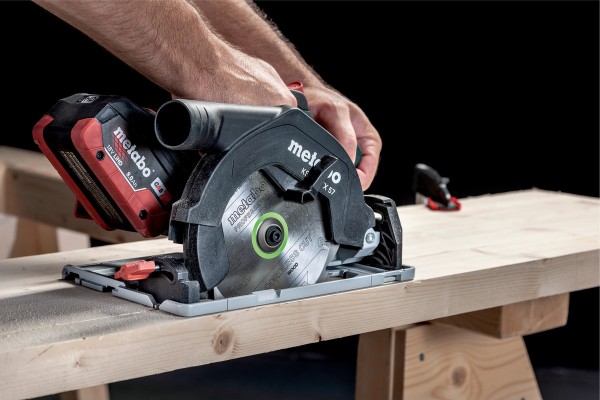 Акумуляторна ручна дискова пила Metabo KS 18 LTX 57 2х5.2 Аг (601857700) фото 7