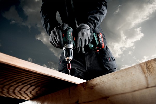 Акумуляторний ударний дриль-шурупокрут Metabo PowerMaxx SB 12 BL + 2 АКБ і ЗП у кейсі (601046800) фото 1
