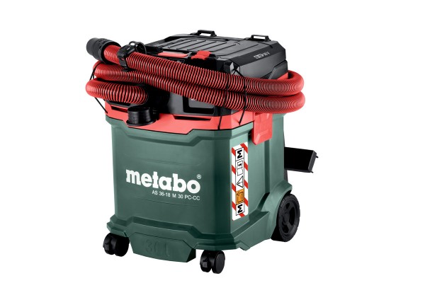 Акумуляторний пилосос Metabo AS 36-18 M 30 PC-CC (602074850) фото 1