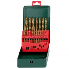 Набір свердел по металу Metabo Promotion HSS-TiN, SP 19 шт Ø 1-10 мм (627156000)
