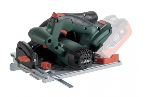 Акумуляторна ручна дискова пила Metabo KS 18 LTX 57 2х5.2 Аг (601857700) фото 2