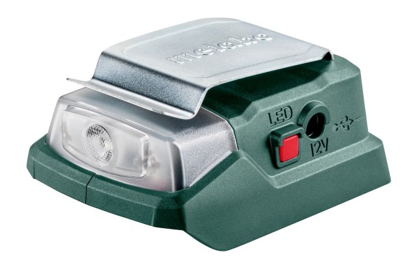 Акумуляторний адаптер Metabo PowerMaxx PA 12 LED-USB (600298000)  фото 