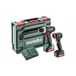 Акумуляторний дриль-шурупокрут Metabo PowerMaxx BS 12 2х2.0 Аг + ULA 12 LED (601036900)