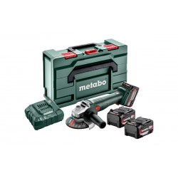 Акумуляторна болгарка Metabo W 18 L 9-125 Quick 3х4.0 Аг (602249960)