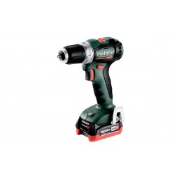 Акумуляторний дриль-шурупокрут Metabo PowerMaxx BS 12 BL + 2 АКБ і ЗП у кейсі (601044800)