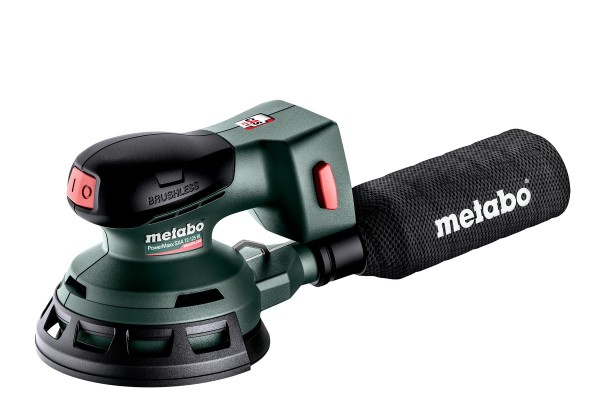 Акумуляторна ексцентрикова шліфмашина Metabo POWERMAXX SXA 12-125 BL в кейсі METABOX 215 (602035840) фото 1
