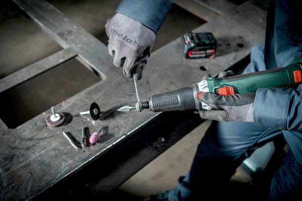 Акумуляторна пряма шліфувальна машина Metabo GVB 18 LTX BL 11-7 HT (600829850) фото 4