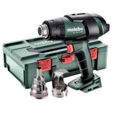 Акумуляторний технічний фен Metabo HG 18 LTX 500 в кейсі METABOX 145 L (610502840)