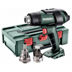 Акумуляторний технічний фен Metabo HG 18 LTX 500 в кейсі METABOX 145 L (610502840)