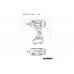 Акумуляторний ударний гайкокрут Metabo SSW 18 LTX 1750 BL (602402850)