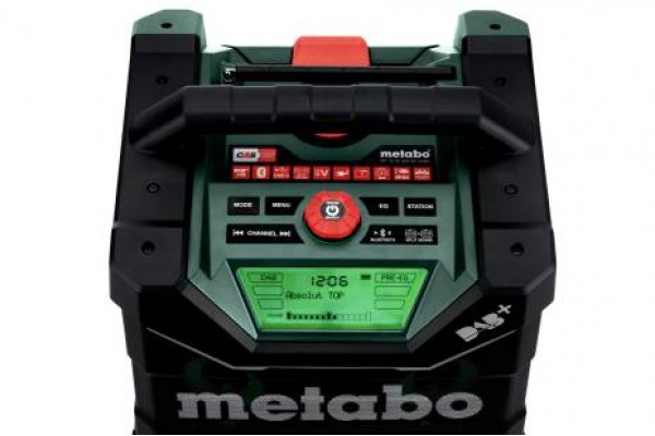Акумуляторний радіоприймач Metabo RC 12-18 32W BT DAB + (600779850) фото 2