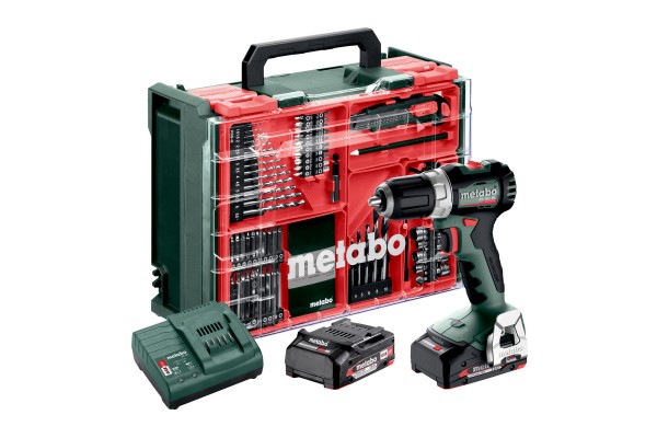 Акумуляторний дриль-шурупокрут Metabo BS 18 L BL 2х2.0 Аг Mobile Workshop (613155710)  фото 