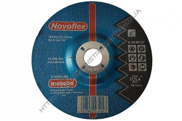 Зачистной круг Metabo Novoflex 180x6.0x22.2 (616465000)  фото 