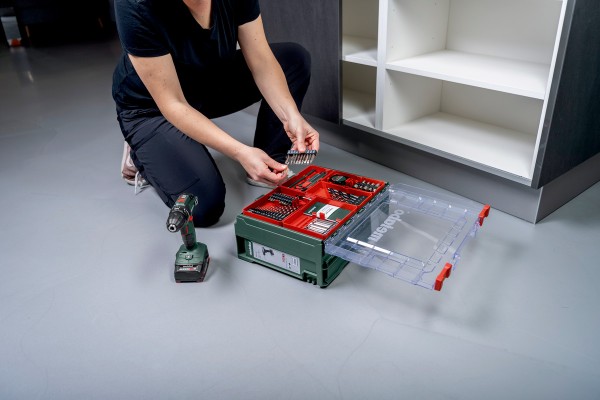 Акумуляторний дриль-шурупокрут Metabo BS 18 L 2х2.0 Аг Mobile Workshop (602321710) фото 3
