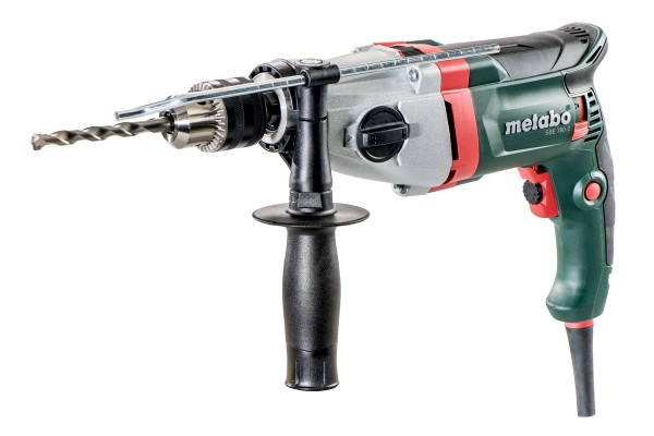 Ударний дриль Metabo SBE 780-2 з патроном під ключ в кейсі (600781510)  фото 