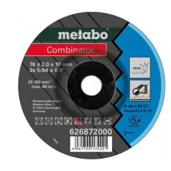 Универсальный круг по нержавеющей стали Metabo Combinator Inox 3 шт (626872000)