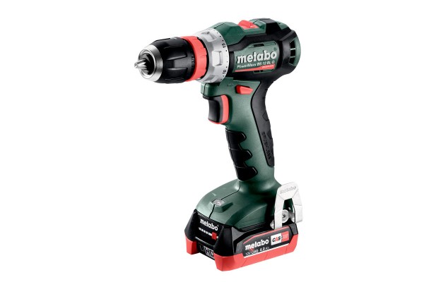 Акумуляторний дриль-шурупокрут Metabo PowerMaxx BS 12 BL Q + 2 АКБ і ЗП у кейсі (601045800)  фото 