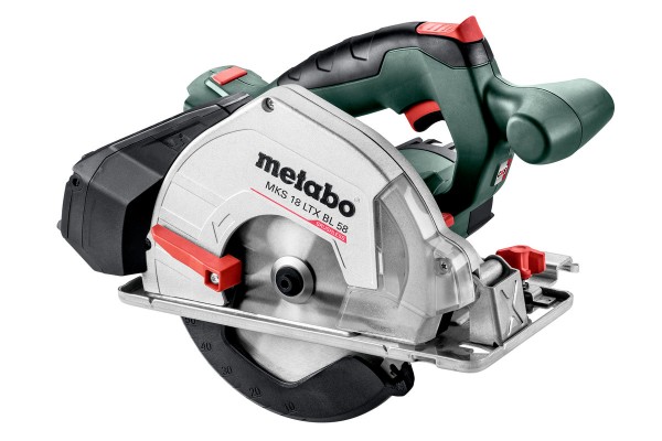 Акумуляторна ручна дискова пила по металу Metabo MKS 18 LTX BL 58 каркас (600773840)  фото 