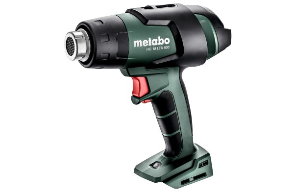 Акумуляторний технічний фен Metabo HG 18 LTX 500 в кейсі METABOX 145 L (610502840) фото 2