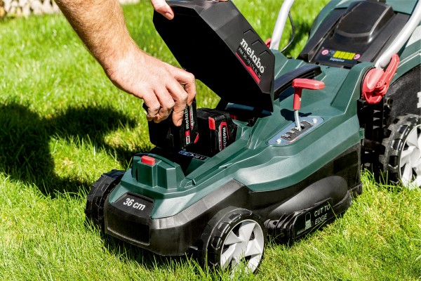Газонокосарка Metabo RM 36-18 LTX BL 36 з АКБ та ЗП (601716650) фото 6